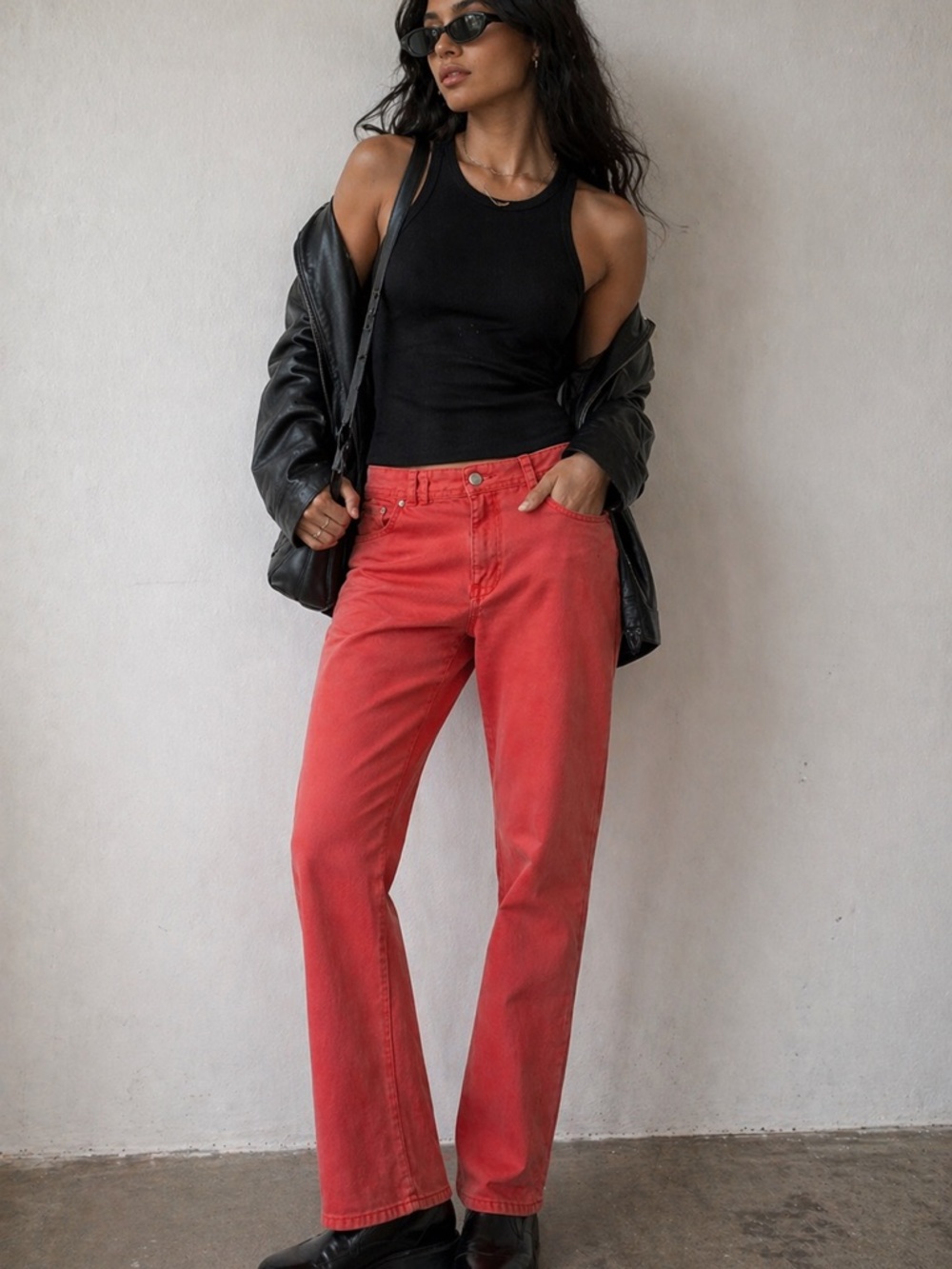 Pilcro Anthropologie Coral Pants Size 28 Stretch Slim Straight Chino Casual